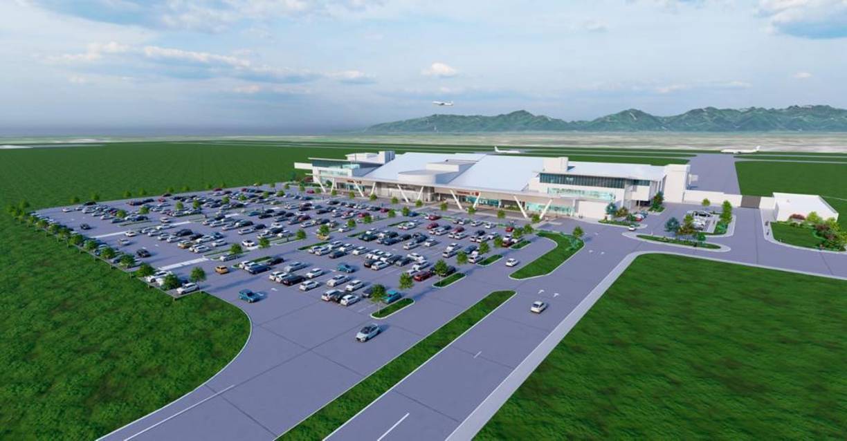 La ampliación del aeropuerto será hacia los lados, es decir la terminal A y la terminal B, para comodidad de los viajeros construirán un canopy (pabellón arquitectónico) para cubrir del sol y la lluvia a los pasajeros que se bajan para ingresar con sus maletas al aeropuerto.