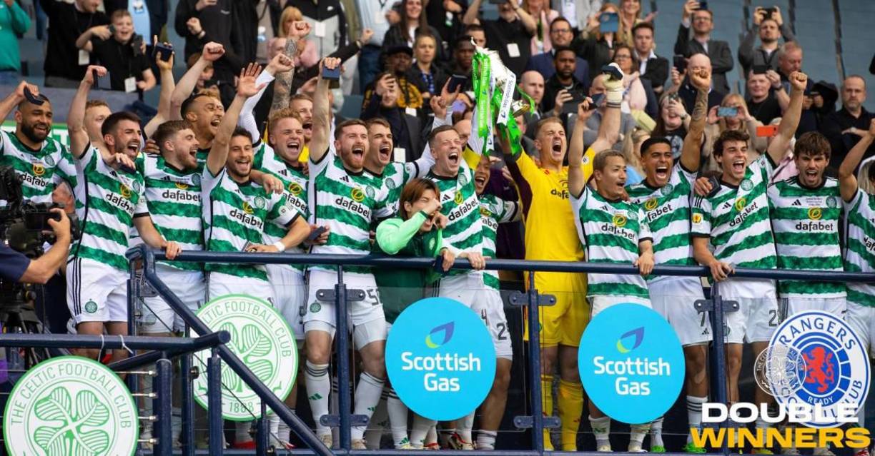 <b>Celtic </b>consiguió su liga número <b>54</b> y su copa <b>42</b>, números de un equipo grande en su país y en el fútbol europeo. 