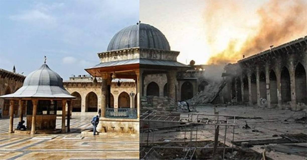 Desde el año 1986, el centro histórico de Alepo es considerado Patrimonio de la Humanidad por la Unesco. Sin embargo, después de años de conflicto, poco quedó de sus antiguos monumentos y reliquias.