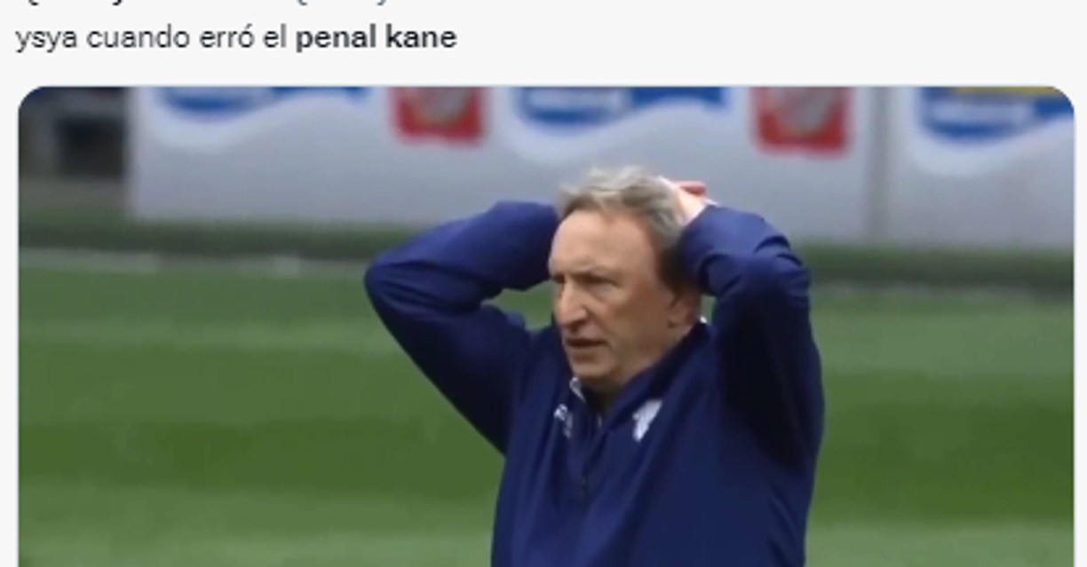 “A la tribuna”: Los jocosos memes a Harry Kane por penal errado