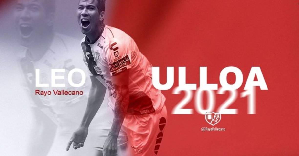 El Rayo Vallecano ha hecho oficial el fichaje del argentino Leonardo Ulloa por las próximas dos temporadas. El centrodelantero de 33 años llega libre al conjunto franjirrojo.
