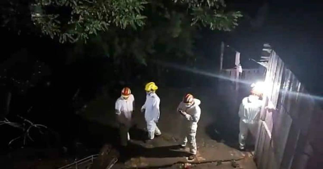 El hallazgo se produjo la noche del jueves en la comunidad de Mocho Arriba, del municipio de Las Vegas. 