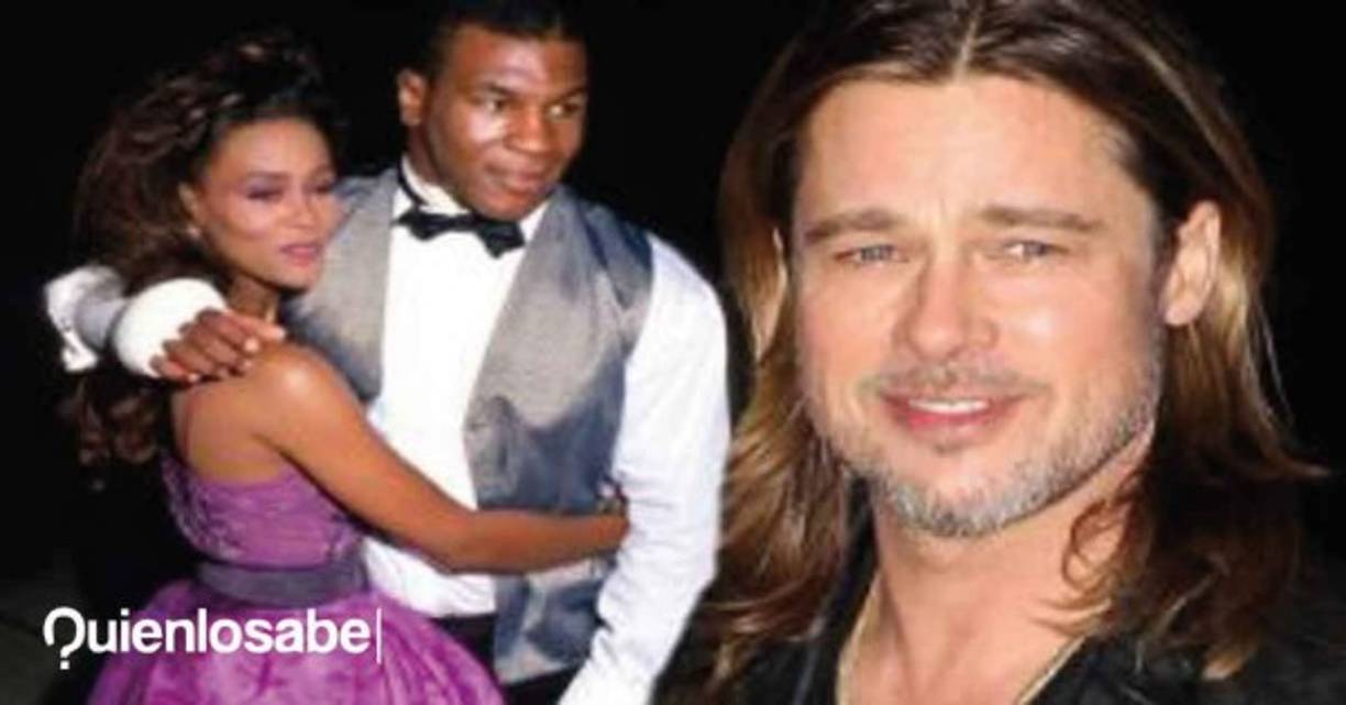 En 1988, Mike Tyson contrajo matrimonio con la actriz, Robin Givens, quien posteriormente tuvo una relación sentimental con el actor Brad Pitt.