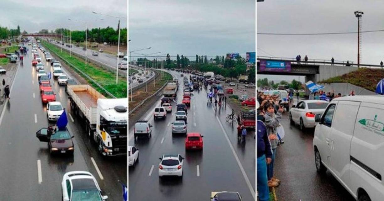 En forma de homenaje, una caravana multitudinaria se traslado desde Mendoza hasta el aeropuerto de esa ciudad a despedir al ídolo, cuyo cuerpo partiría hacia su natal Uruguay, donde sería sepultado.
