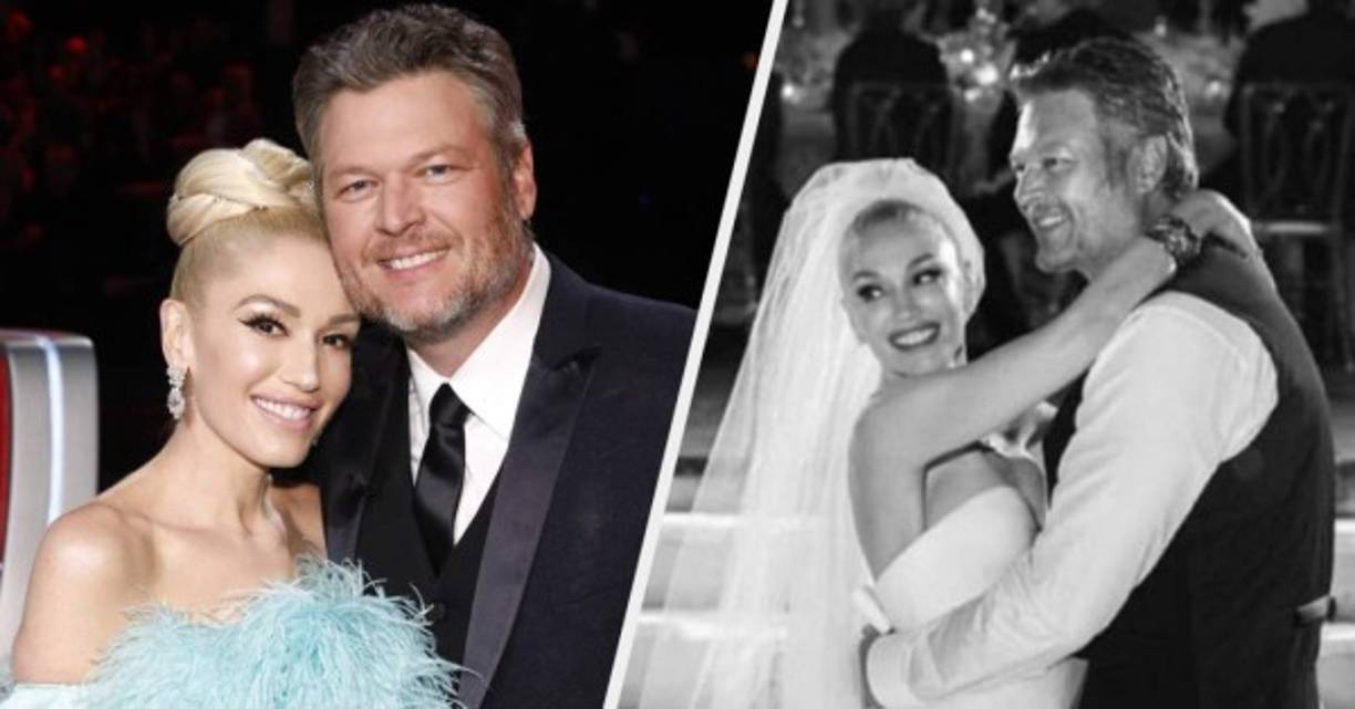 Ocho meses después de anunciar su compromiso, los cantantes Gwen Stefani y Blake Shelton finalmente están casados.