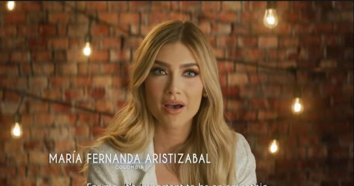 Maria Fernanda, Miss Colombia.