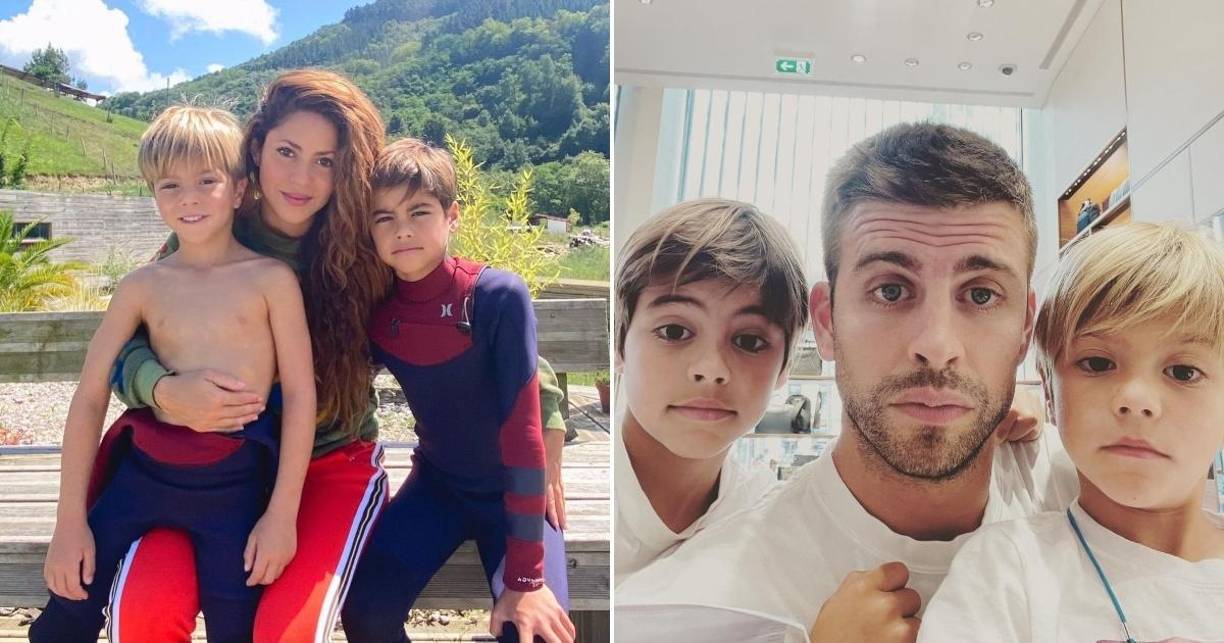Ante la negativa de Shakira, Piqué y los dos niños tuvieron que regresar a Miami para dejar a los pequeños allí con su madre y poder acudir sin más problemas a la ceremonia con Clara Chía, su actual pareja.