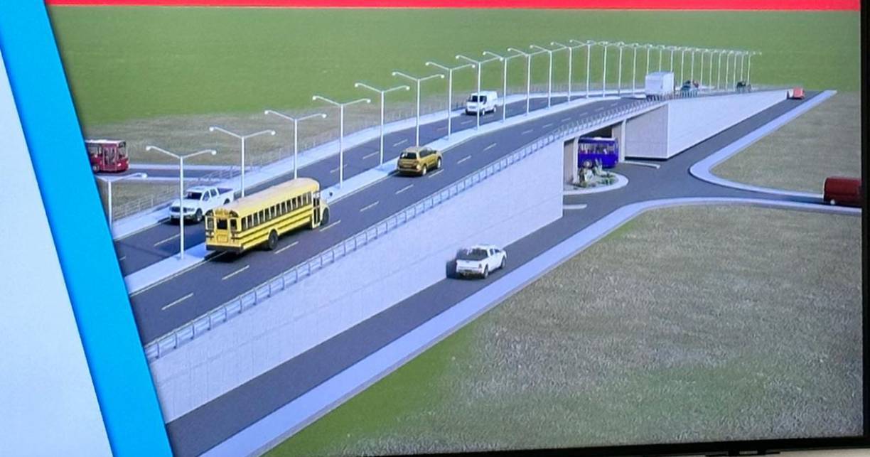 La construcción de intercambiador se realizaría con fondos de los peajes y gubernamentales.