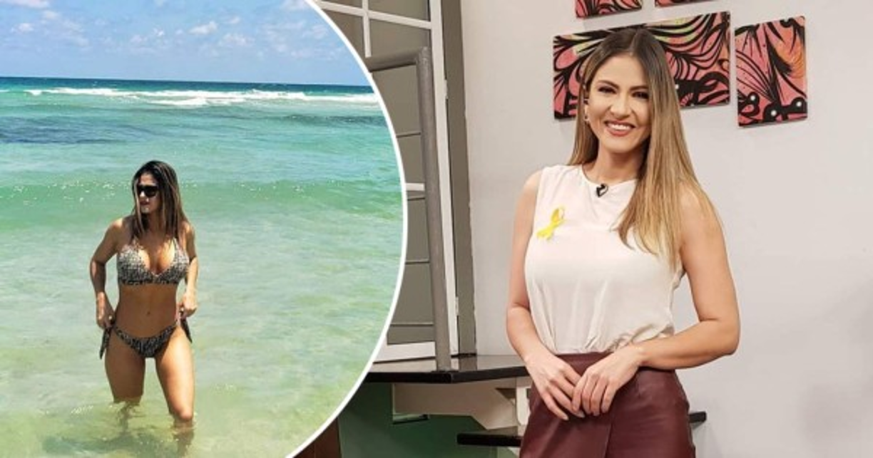 La bella presentadora y exdiputada hondureña Kritza Pérez está causando furor en sus redes sociales.