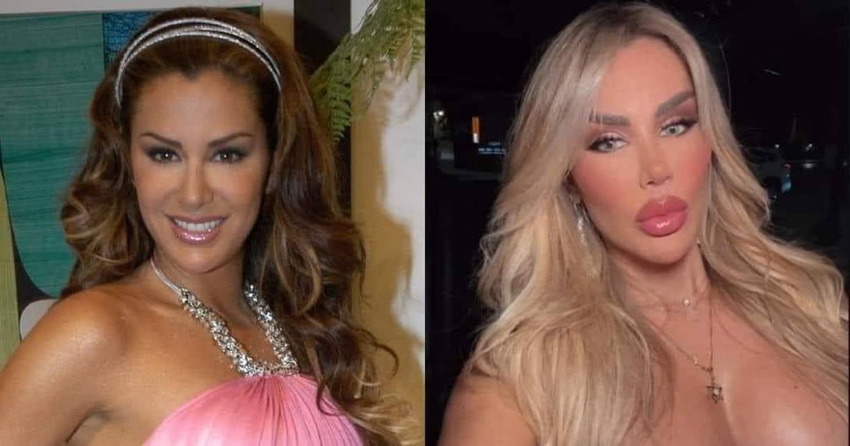 Los cambios comenzaron a ser visibles, destacando sus labios más voluminosos y un rostro más definido. En 2021 comenzaron los cambios más evidentes.