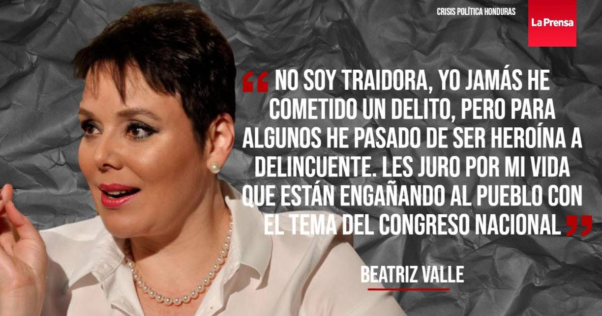 Beatriz Valle fue designada secretaría del Congreso Nacional, en la junta directiva de Jorge Cálix. 