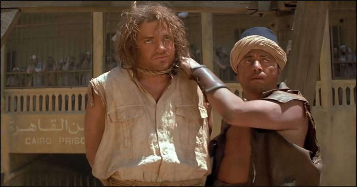 Brendan Fraser perdio el conocimiento un momento. 