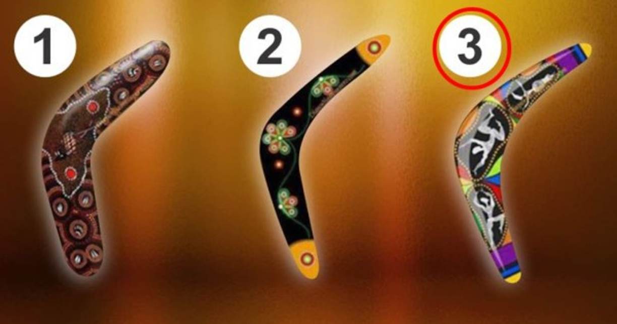 Boomerang 3<br/><br/>Lo más probable es que sepas amar como pocas personas pueden. Tienes un corazón generoso, sabes querer fervientemente, con sinceridad y genuinamente. Este sentimiento no puede dejarse sin respuesta: se te regresa con reciprocidad como respuesta a tu amor.