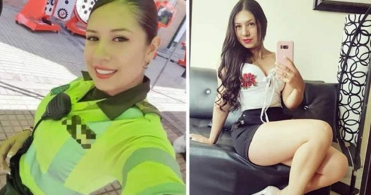 Ana María Arias, una policía de tránsito está causando sensación en redes sociales y tiene enamorados a los colombianos.