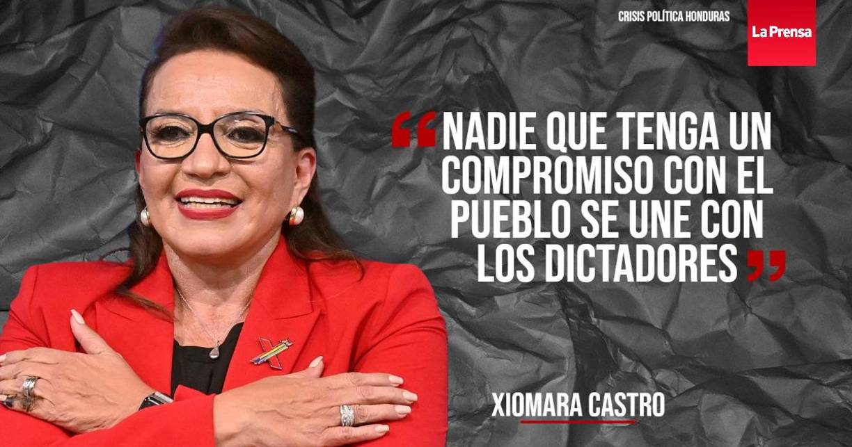 Asumirá el cargo el 27 de enero y dijo que no aceptará que “traidores” le entreguen la banda presidencial. 