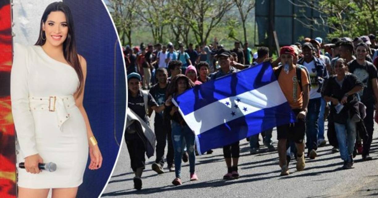 La famosa y guapa presentadora Carolina Lanza sorprendió este lunes al revelar que en algún momento de su vida pensó en irse 'mojada' a Estados Unidos.