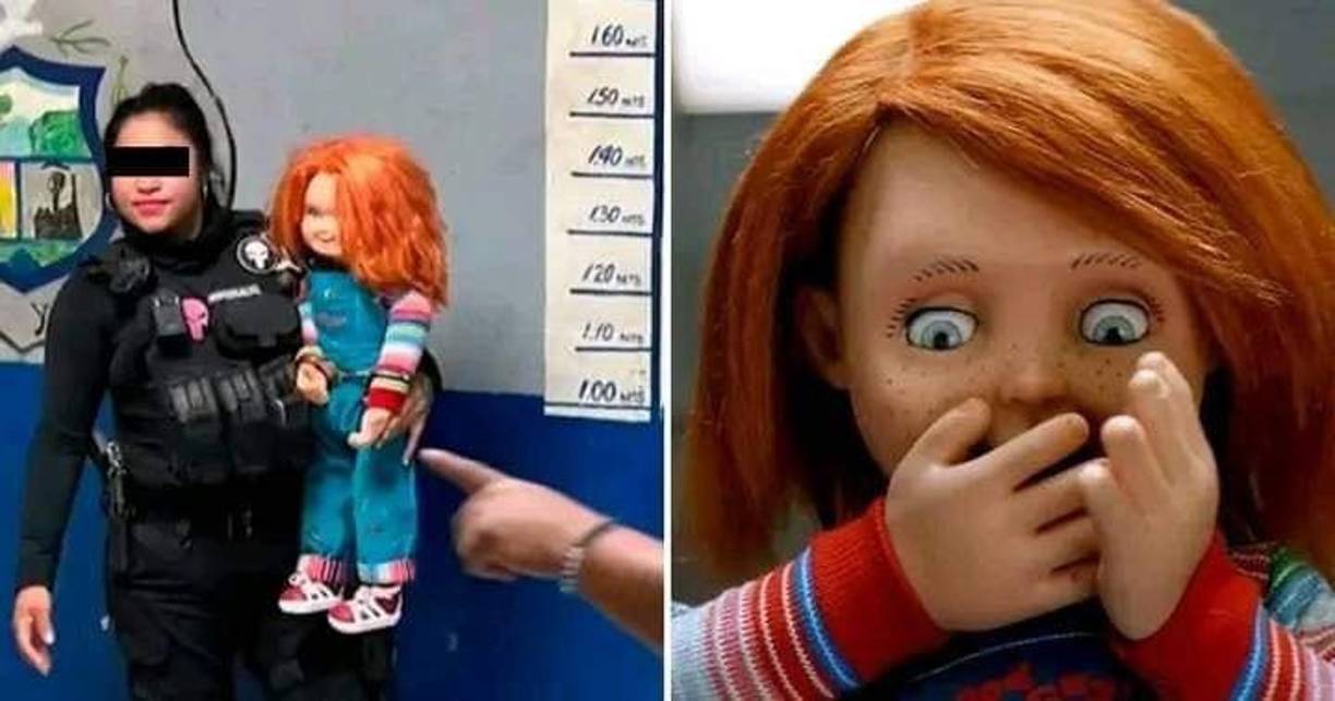 La historia tomó un giro inesperado cuando las imágenes de “Chucky” esposado y apoyado en una pared de los separos municipales comenzaron a circular en las redes sociales. 