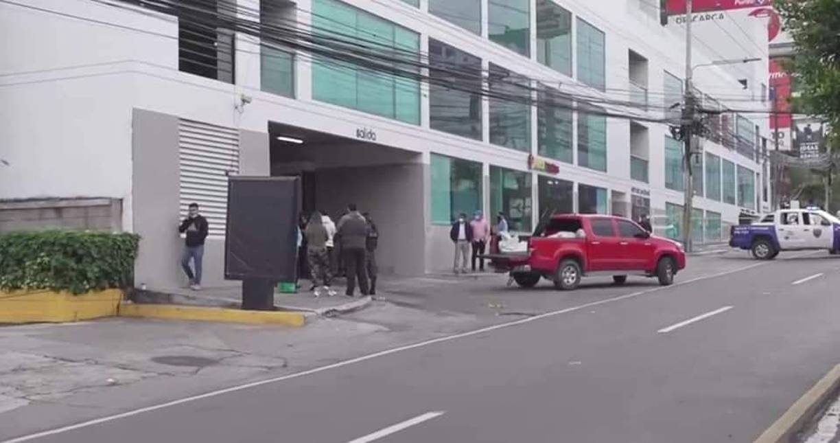 Las cadáveres fueron trasladados a la morgue de Tegucigalpa.