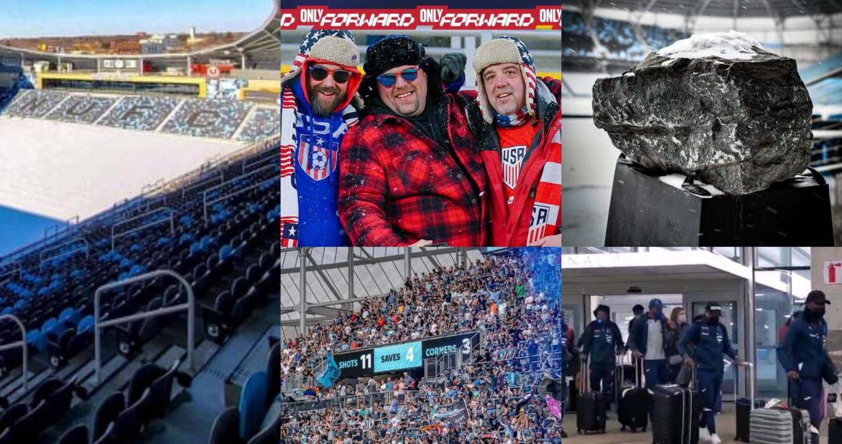 Saint Paul, estado de Minnesota, se alista para lo que será el duelo que sostendrán este miércoles 2 de febrero las selecciones de Estados Unidos y Honduras por la octagonal de Concacaf. Será un partido para la historia.