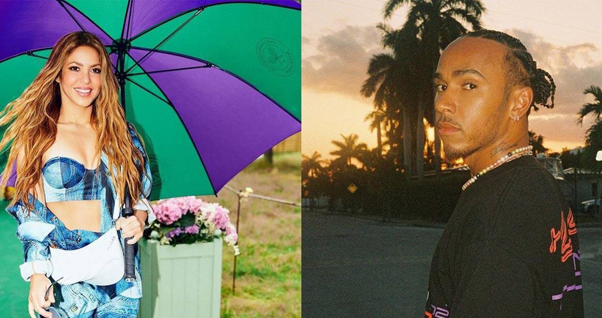 Prensa internacional revela el malestar del piloto Lewis Hamilton con la cantante colombiana Shakira. 