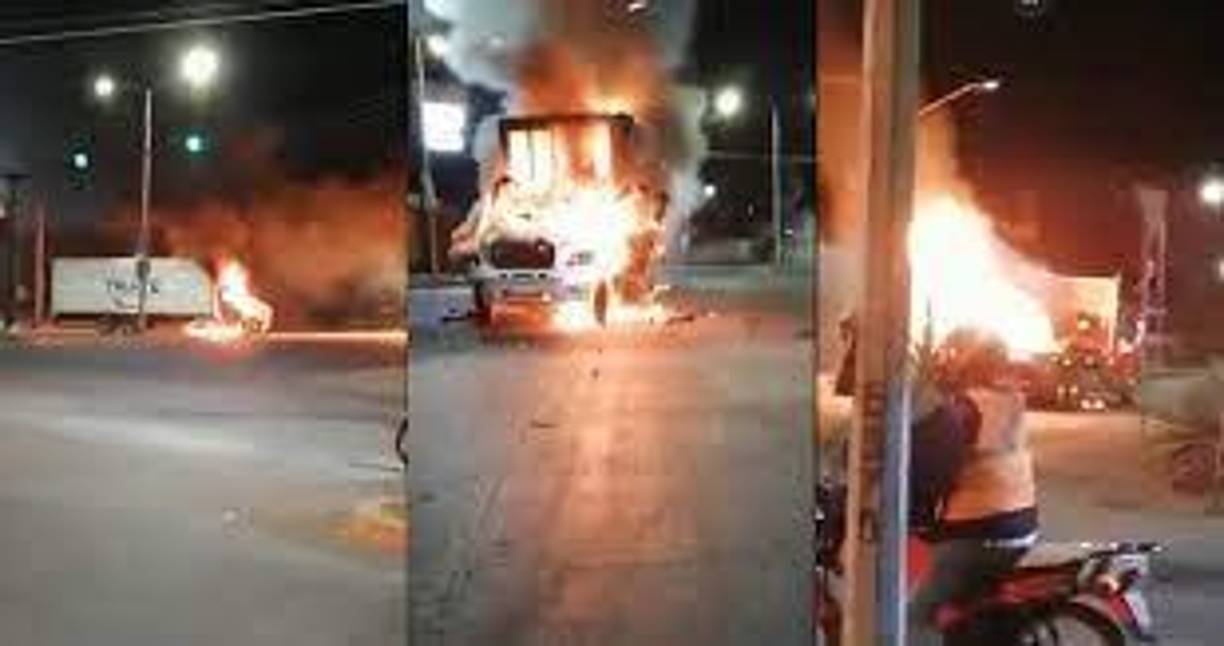 En total se constataron unos 30 bloqueos por parte de pistoleros.