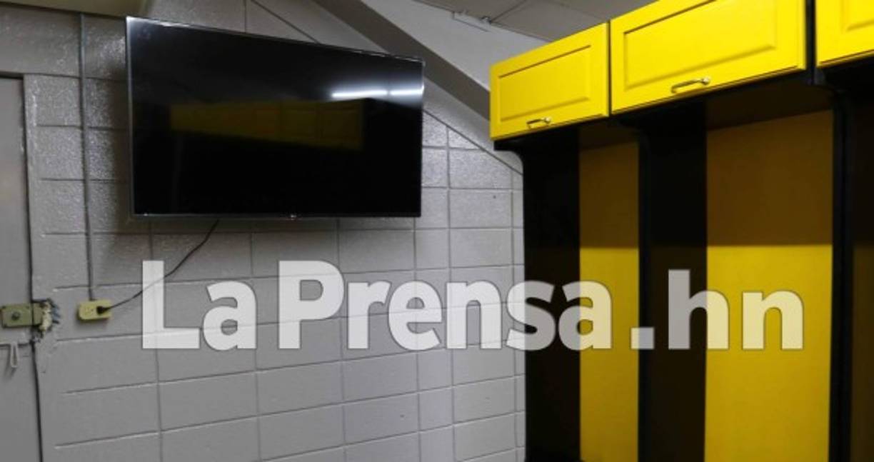 Los vestidores fueron ampliados.