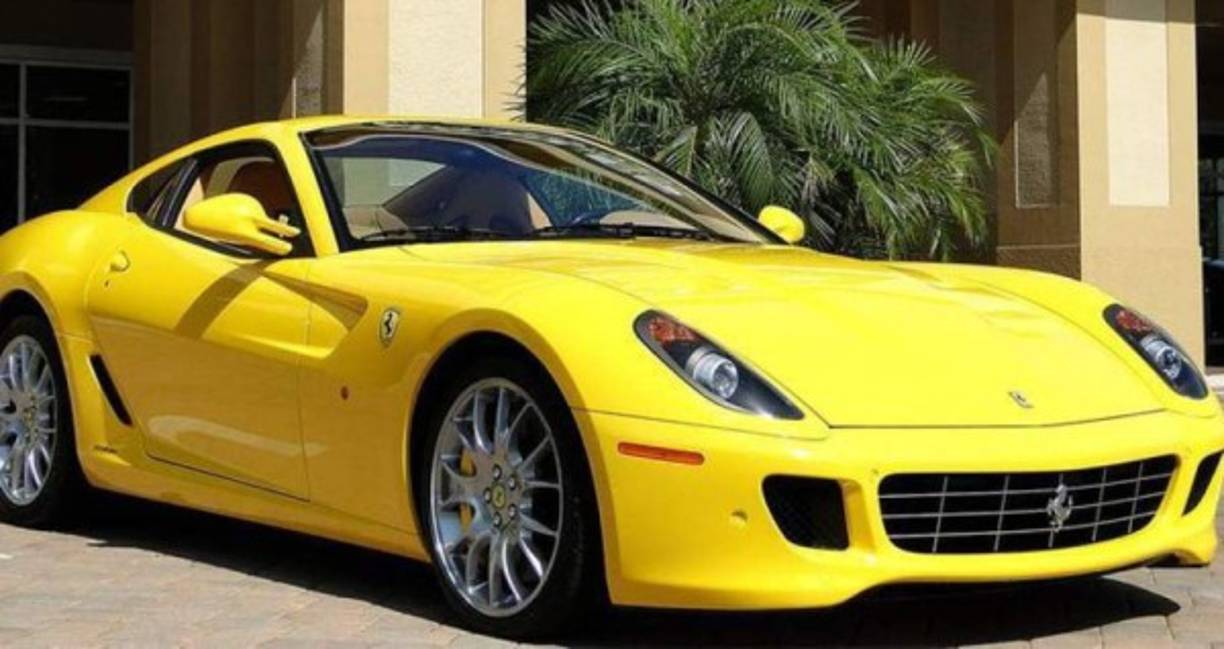 Ferrari 599 6TB Fiorano: Michael Jordan lo compró a un precio de 320.000 euros.