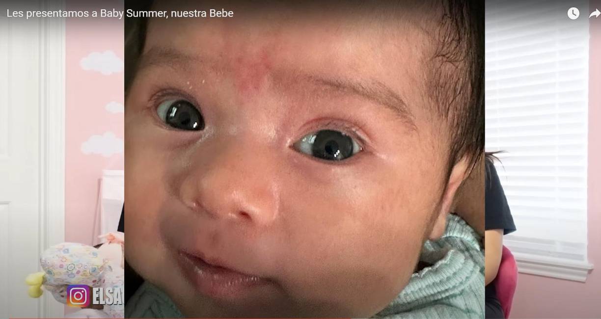 Incluso, preguntaron a sus seguidores a quién le veían más parecido a Summer, si a su mami o a su papi. 