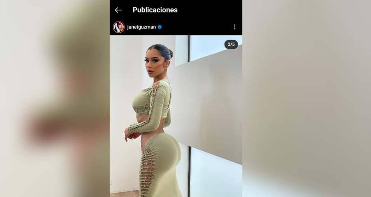 Janet Guzmán es una modelo de Los Ángeles que tiene 1,9 millones de seguidores en Instagram.