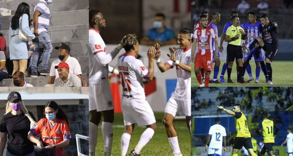 Mira las imágenes más curiosas que dejó el inicio de la jornada 7 del Clausura 2022. Bellas chicas, festín del Olimpia y Real España; triunfo in extremis del Vida ante Victoria en el clásico ceibeño.