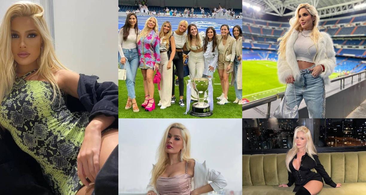 Hermosa joven, quien anteriormente fue novia de Neymar, se robó las miradas en los festejos del título que obtuvo el Real Madrid en el Santiago Bernabéu.