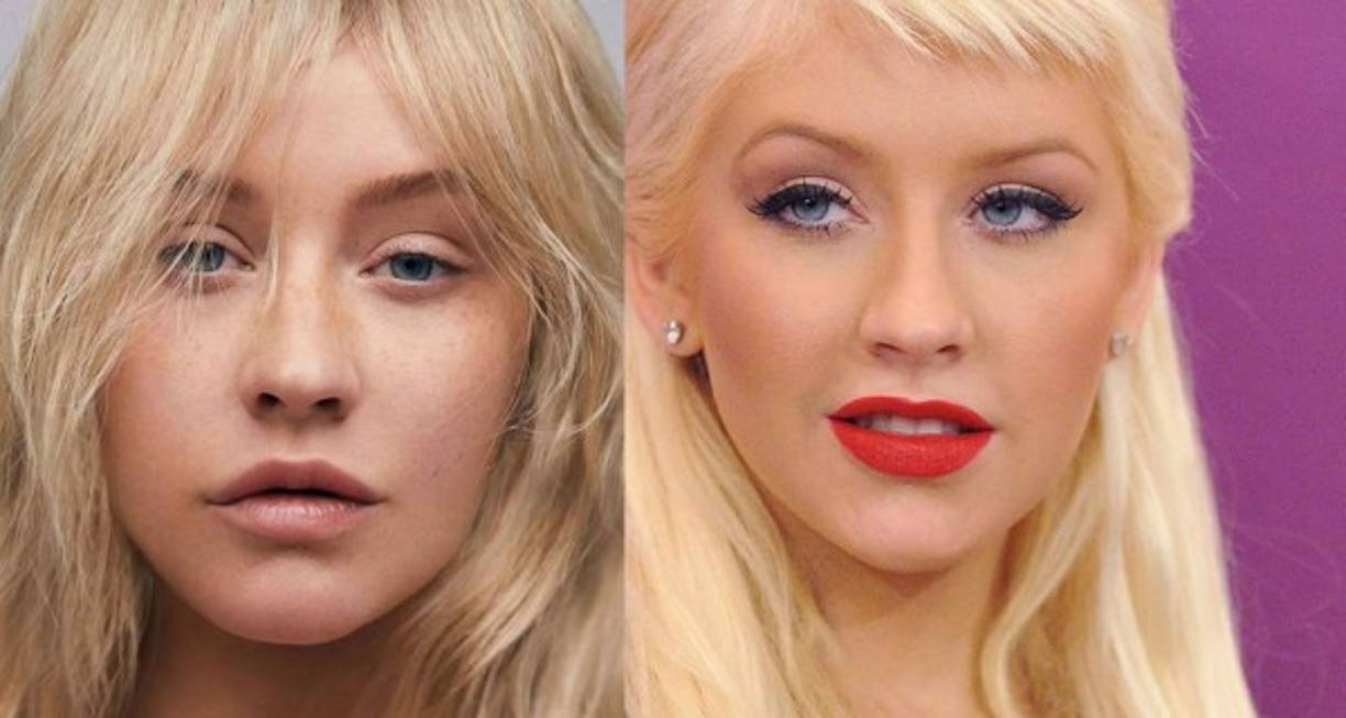 Sin las capas de maquillaje la cantante incluso luce más joven; algunos internautas escribieron al respecto 'Que alguien me explique por qué Christina Aguilera tiene 16 años', '¿en qué fregados estaba pensando maquillándose todos estos años?'.