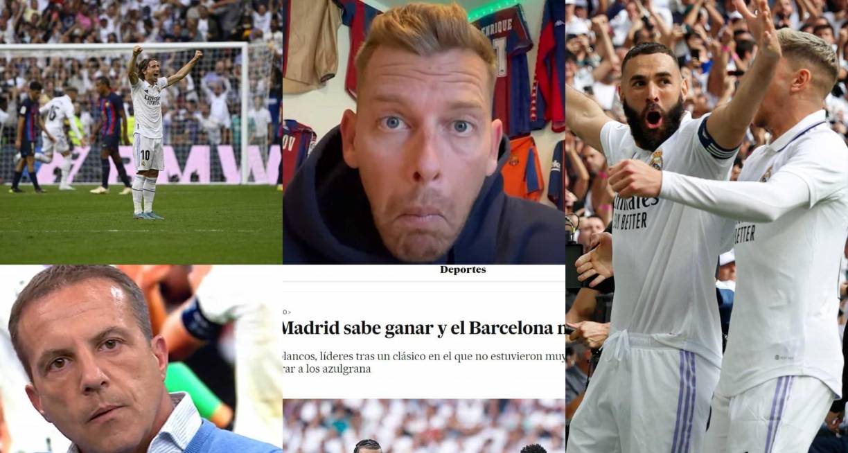 Conocé lo que dicen los medios internacionales sobre el 3-1 del Real Madrid ante Barcelona.