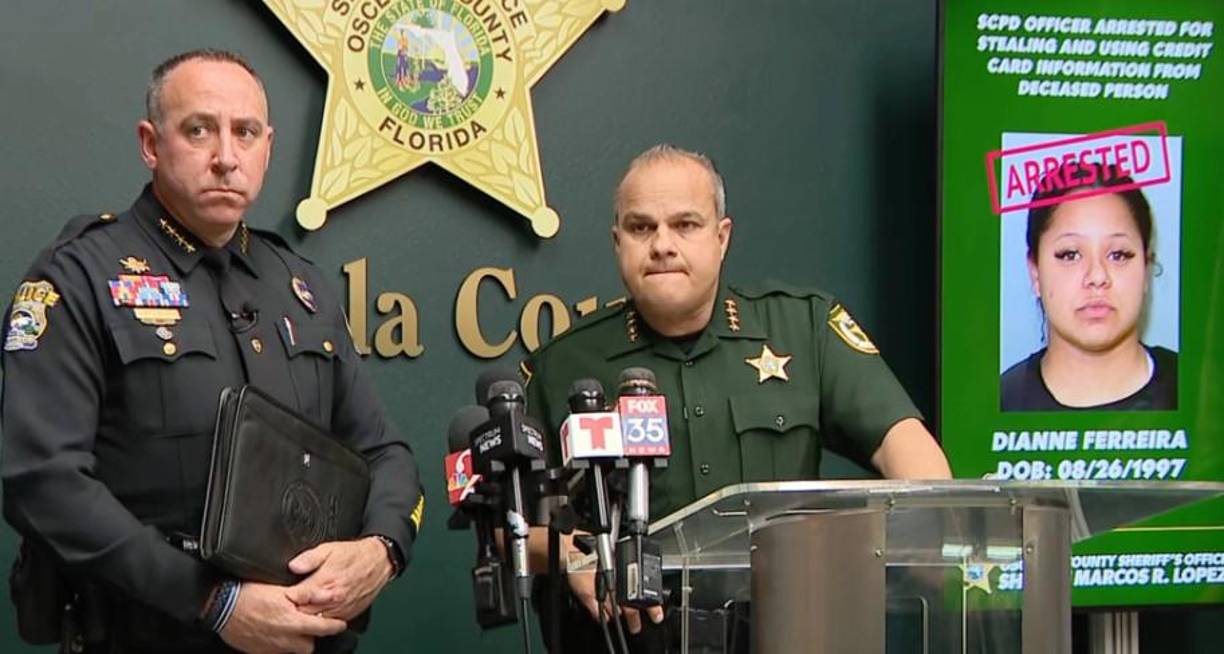 “La información descubierta bajo esta investigación me conmocionó y horrorizó. Viola directamente todo lo que espero y exijo de nuestros agentes del orden. Fue arrestada con las esposas antes de ser transportada a la cárcel. La insignia de su uniforme está manchada y nunca más se volverá a emitir. De hecho, será destruida”, dijo Goerke.