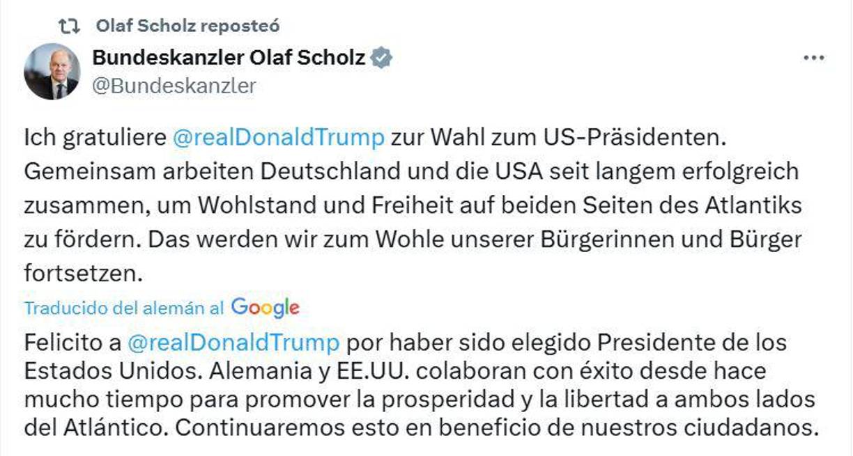 Olaf Scholz, canciller de Alemania. 