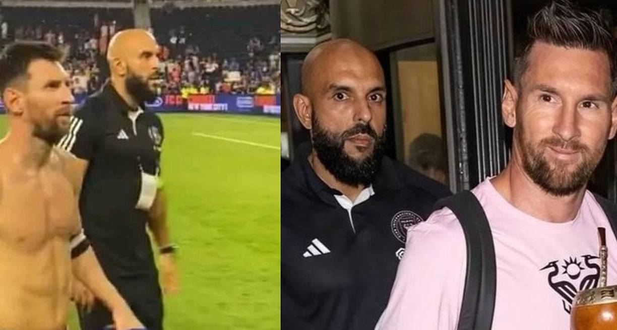 Cheuko se ha vuelto viral en las últimas semanas debido al constante cuidado al astro argentino dentro y fuera del terreno de juego.