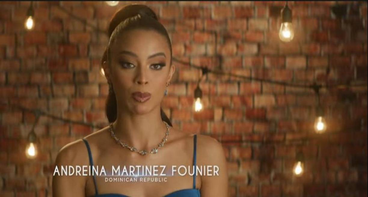 Andreina Martinez, Miss República Dominicana. 