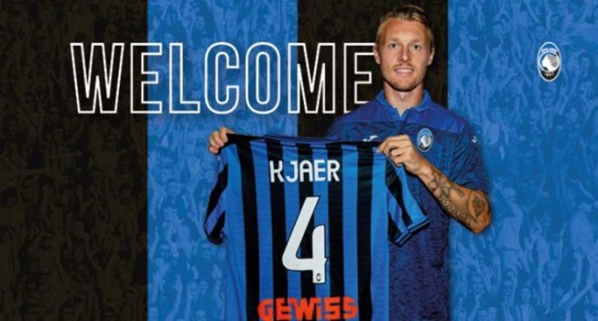 El Atalanta de Italia obtiene la cesión del central danés Simon Kjaer por una temporada, llega procedente del Sevilla.
