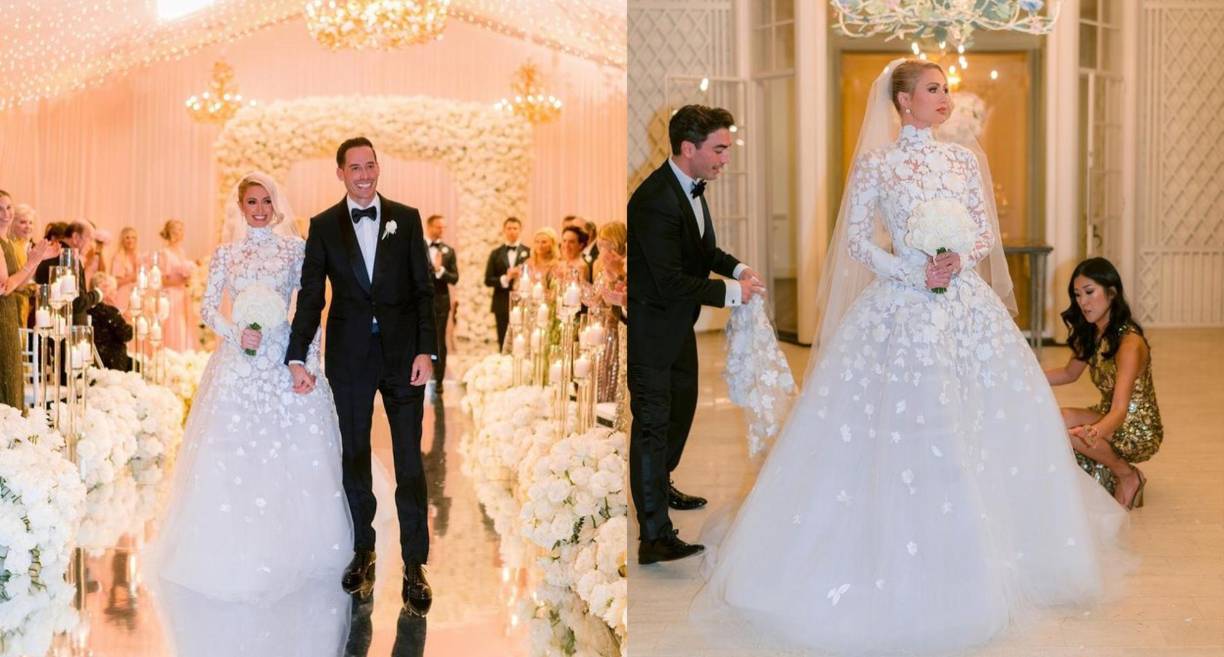 Paris y Carter comenzaron a salir en enero del 2020, unos meses más tarde confirmaron su relación en redes sociales y luego de un año saliendo se comprometieron en una isla privada, con un anillo de diamantes y esmeralda diseñado por Jean Dousset.