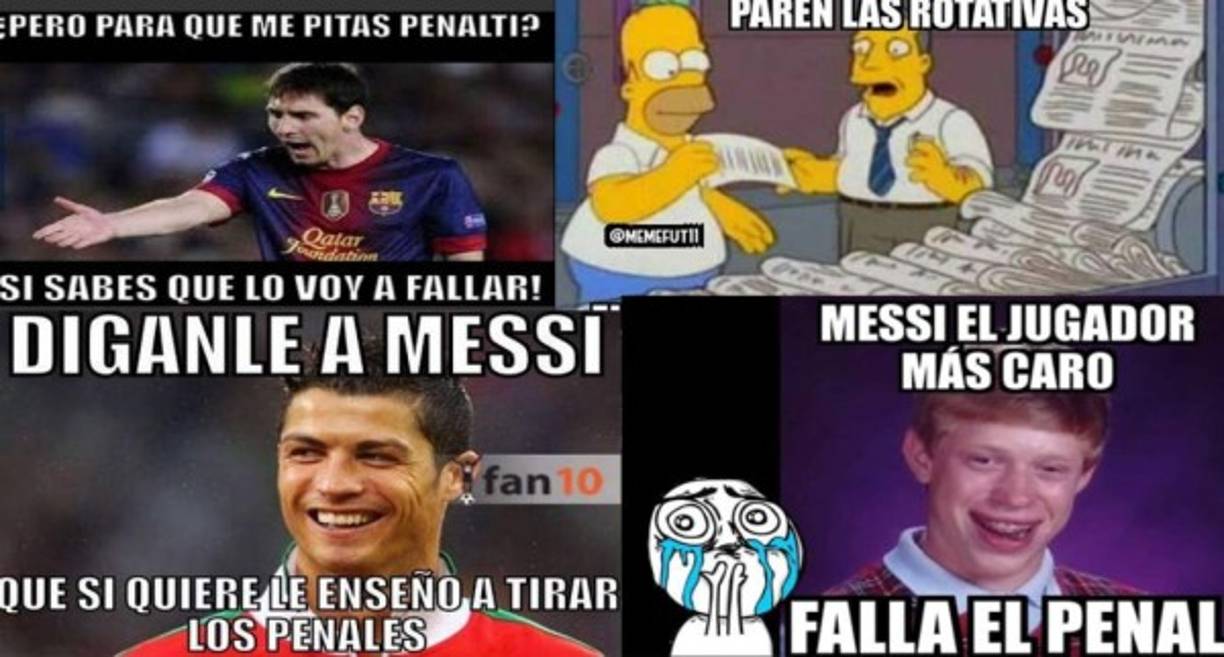 El Barcelona perdió frente al Espanyol por la ida de los cuartos de final de la Copa del Rey y en las redes sociales no se han hecho esperar los memes. Messi es objeto de burla tras errar un lanzamiento penal.