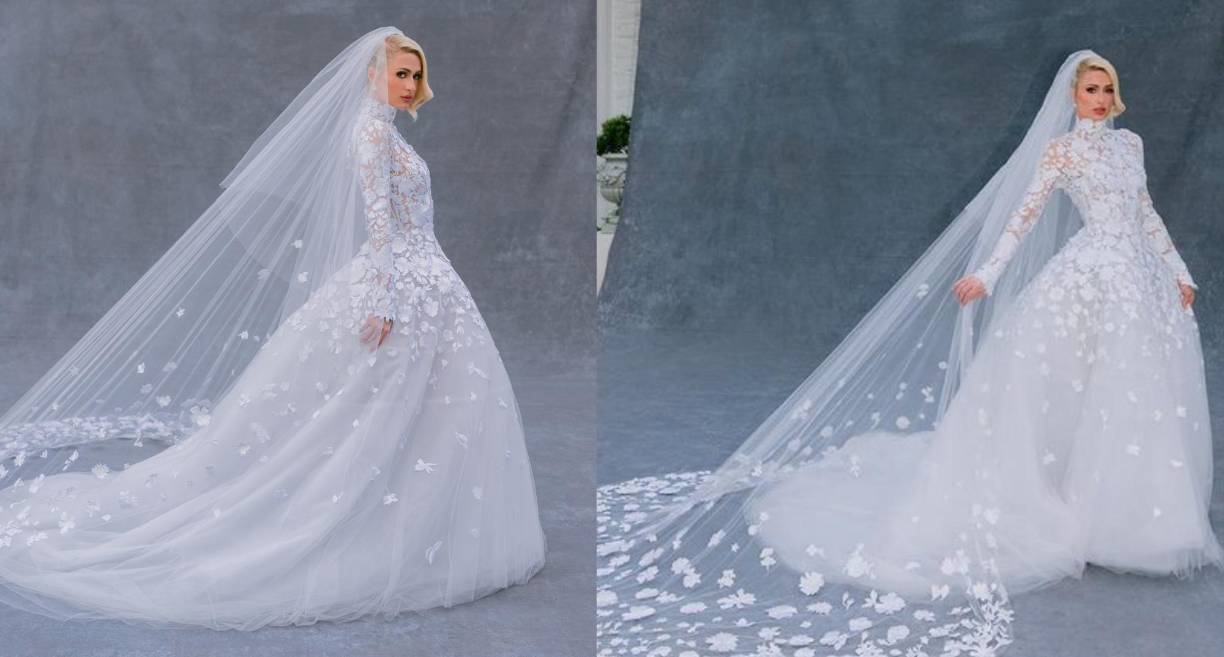¡Como una princesa! Así lució Paris Hilton en su boda de ensueño con Carter Reum