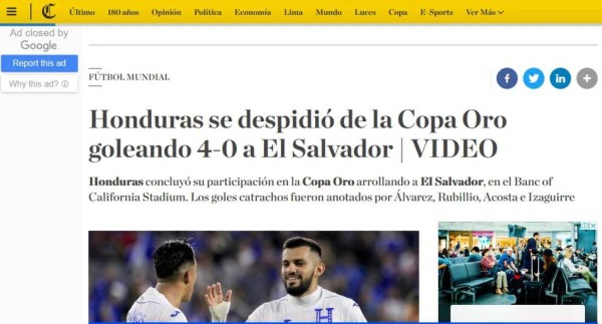 El Comercio de Perú.