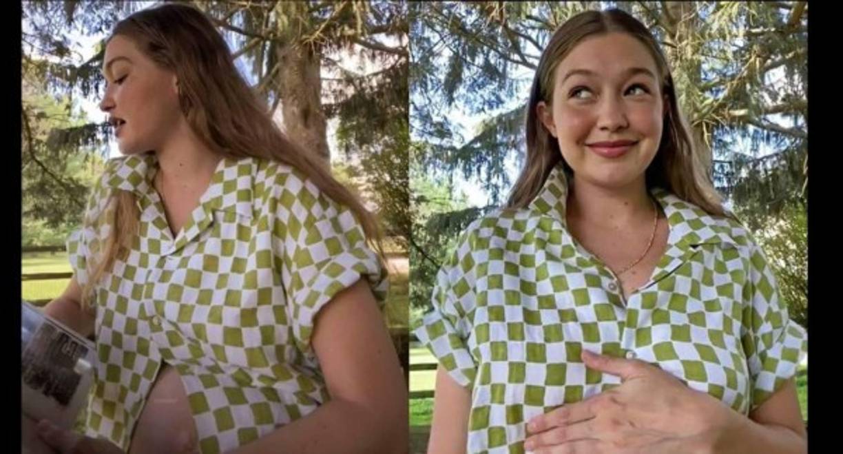 El pasado julio, Gigi Hadid publicó un video en el que confirmaba su embarazo. La modelo también expresó la razón por la que no la había mostrado antes.