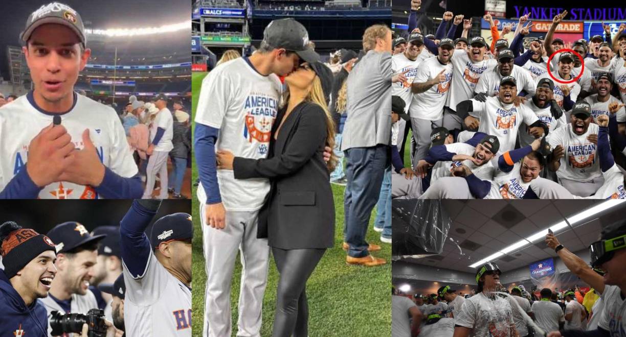 Mira las imágenes de la histórica clasificación a la Serie Mundial por parte del hondureño Mauricio Dubón con los Astros de Houston.