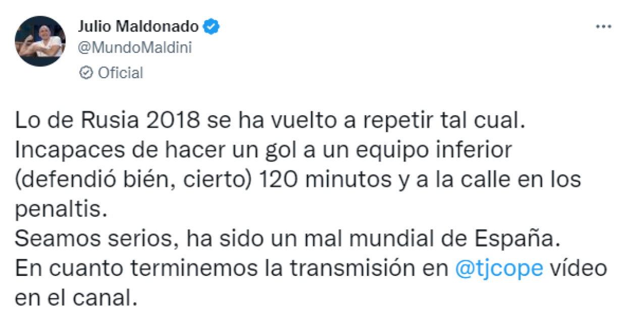 Habló Faitelson: Prensa arremete contra España tras eliminación