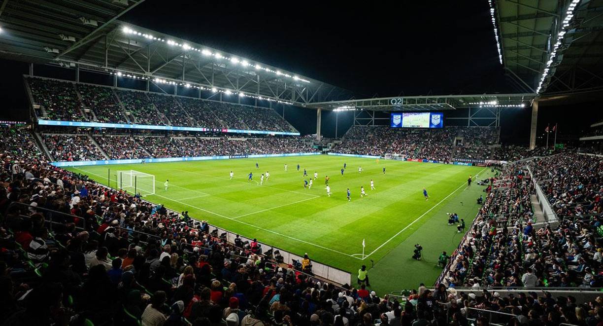 El Q2 Stadium de Austin cuenta con un aforo de 20.700 espectadores.
