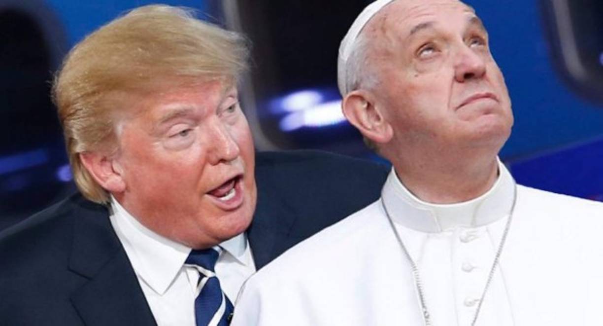 El Papa no considera cristiano a Trump: 'Solo digo: este hombre no es cristiano”.<br/>