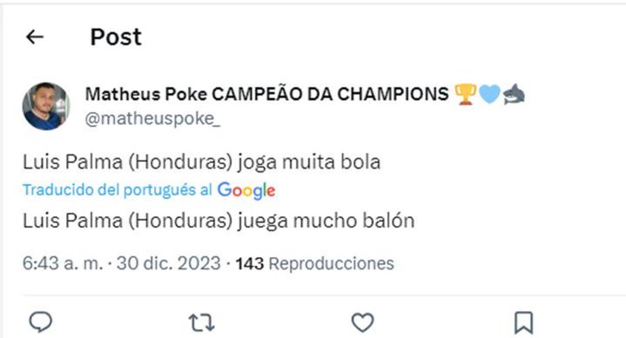 Luis Palma se ha llevado los elogios por su actuación en el clásico escocés. 