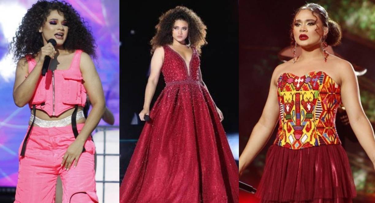 La hondureña Cesia Sáenz ha destacado en la nueva edición del reality musical de “La Academia”, no solo por su innegable talento, sino también por su belleza y estilo. Aquí le mostramos algunos de los “looks” de la joven durante su participación en el programa mexicano. 