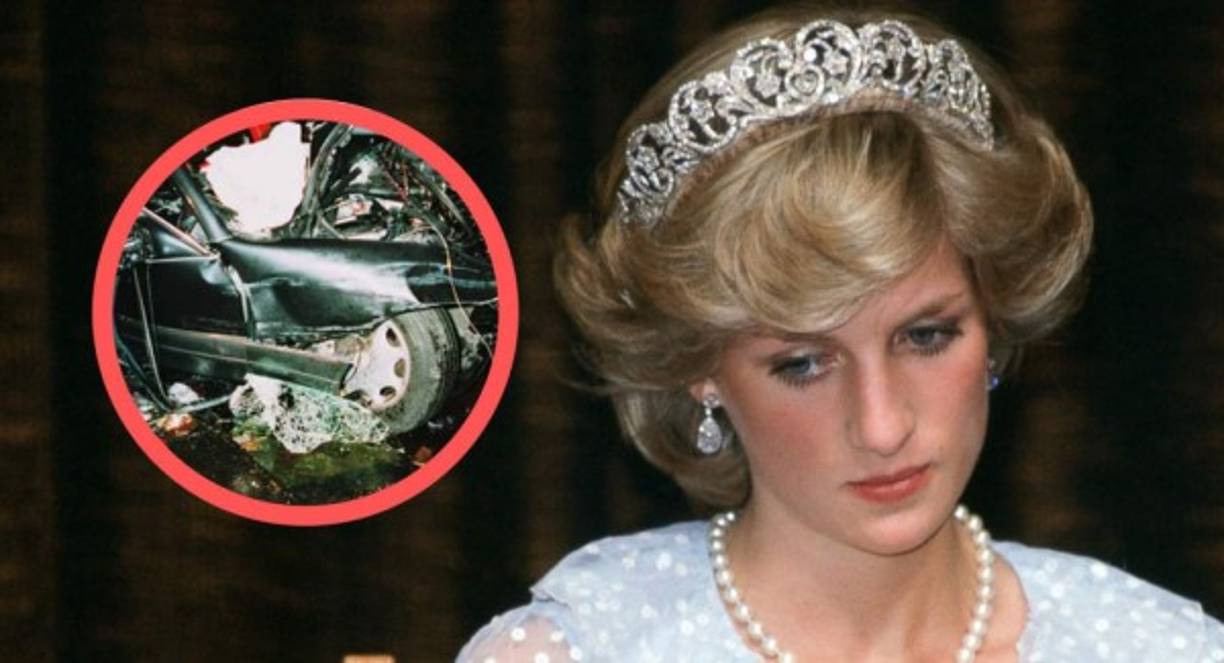 Perseguido por fotógrafos que se desplazaban en motocicleta, el potente automóvil entró a toda velocidad en un túnel y se estrelló contra un pilar de cemento.